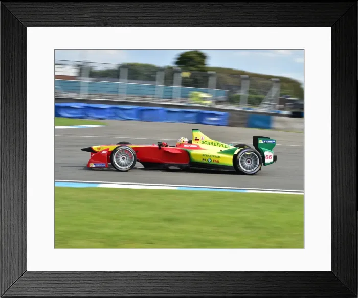 Framed Print : CM4 4842 Daniel Abt, Audi Sport Abt, Spark-Renault SRT 01E