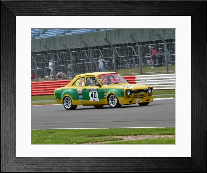 Framed Print : CM3 9706 Michael Bell, Cliff Ryan, Ford Escort, Hairy Canary Framed Print : CM3 9706 Michael Bell, Cliff Ryan, Ford Escort, Hairy Canary