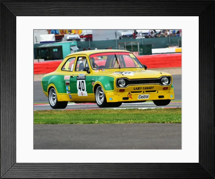 Framed Print : CM3 9734 Michael Bell, Cliff Ryan, Ford Escort, Hairy Canary Framed Print : CM3 9734 Michael Bell, Cliff Ryan, Ford Escort, Hairy Canary