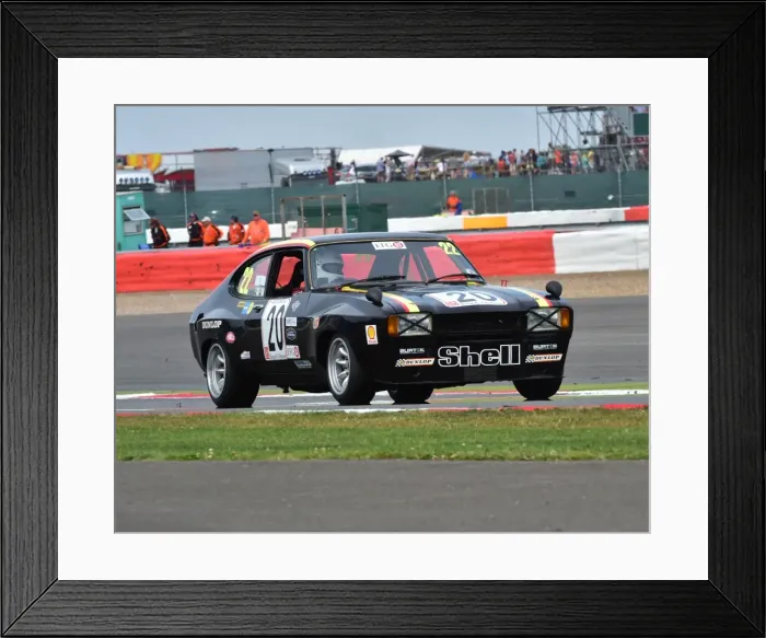Framed Print : CM3 9736 Christopher Keen, Ford Capri Framed Print : CM3 9736 Christopher Keen, Ford Capri