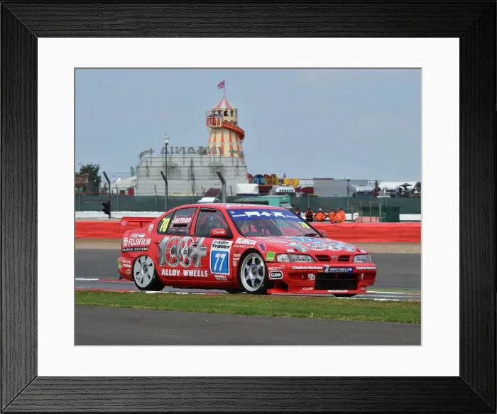 Framed Print : CM3 9742 David Jarman, Nissan Primera Framed Print : CM3 9742 David Jarman, Nissan Primera
