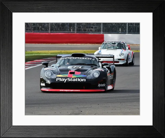 Framed Print : CM4 0004 Mark Sumpter, Porsche 911 GT1 Framed Print : CM4 0004 Mark Sumpter, Porsche 911 GT1