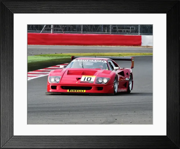 Framed Print : CM4 0021 Ferrari F40 LM Framed Print : CM4 0021 Ferrari F40 LM