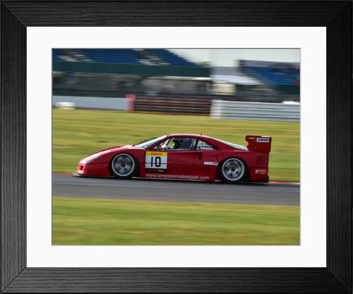 Framed Print : CM4 0102 Ferrari F40 LM Framed Print : CM4 0102 Ferrari F40 LM