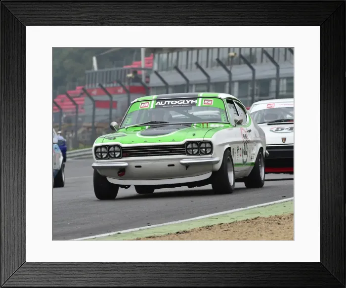 Framed Print : CM4 6628 Nic Strong, Ford Capri Framed Print : CM4 6628 Nic Strong, Ford Capri