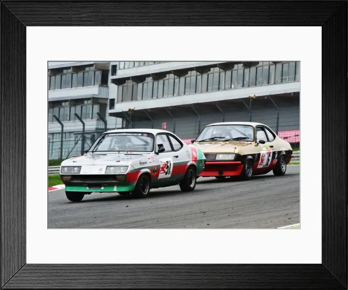Framed Print : CM4 6719 David Hall, Vauxhall Firenza, Mostyn Rutter, Vauxhall Firenza