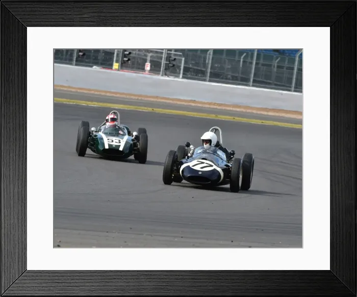 Framed Print : CM4 1023 Paul Griffin, Cooper T51, Scotty Taylor, Lotus 18 917 Framed Print : CM4 1023 Paul Griffin, Cooper T51, Scotty Taylor, Lotus 18 917