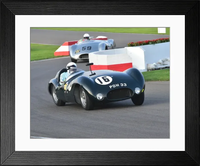 Framed Print : CM4 8780 Robert Newall, Sir David Scholey, Cooper-Jaguar T33, PDH 33 Framed Print : CM4 8780 Robert Newall, Sir David Scholey, Cooper-Jaguar T33, PDH 33