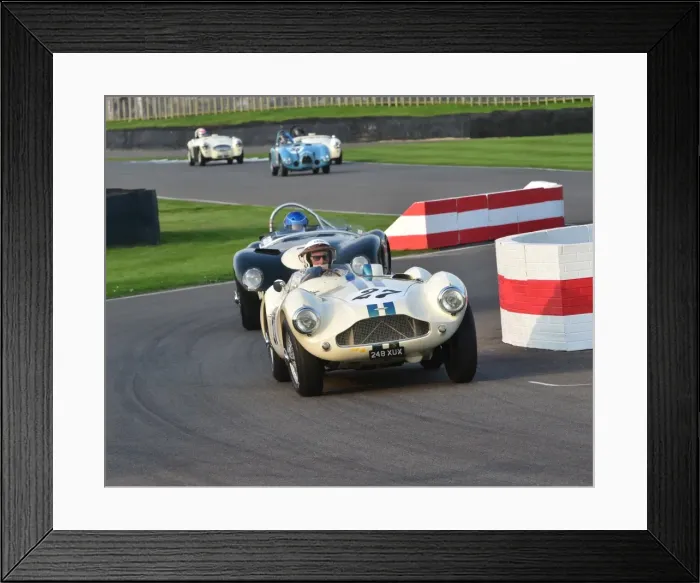 Framed Print : CM4 8784 David Bennett, Aston Martin DB3S, 248 XUX Framed Print : CM4 8784 David Bennett, Aston Martin DB3S, 248 XUX