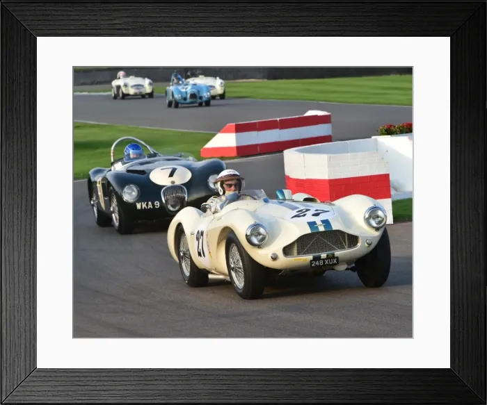 Framed Print : CM4 8785 David Bennett, Aston Martin DB3S, 248 XUX Framed Print : CM4 8785 David Bennett, Aston Martin DB3S, 248 XUX