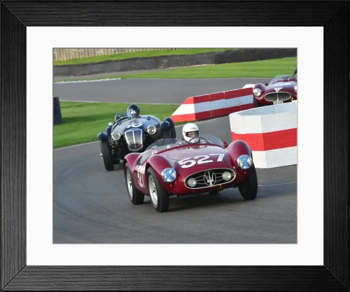 Framed Print : CM4 8795 Martin Sucari, Maserati A6GCS Framed Print : CM4 8795 Martin Sucari, Maserati A6GCS