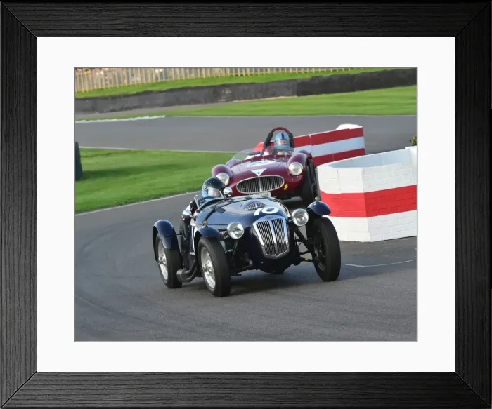 Framed Print : CM4 8796 Annette Mason, Frazer Nash Le Mans replica Framed Print : CM4 8796 Annette Mason, Frazer Nash Le Mans replica