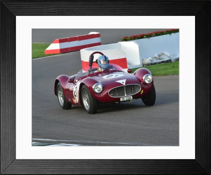 Framed Print : CM4 8797 Lukas Huni, Maserati A6GCS, ZH 4166 Framed Print : CM4 8797 Lukas Huni, Maserati A6GCS, ZH 4166