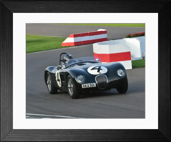 Framed Print : CM4 8803 Gavin Henderson, Jaguar C-Type, RKX 991 Framed Print : CM4 8803 Gavin Henderson, Jaguar C-Type, RKX 991