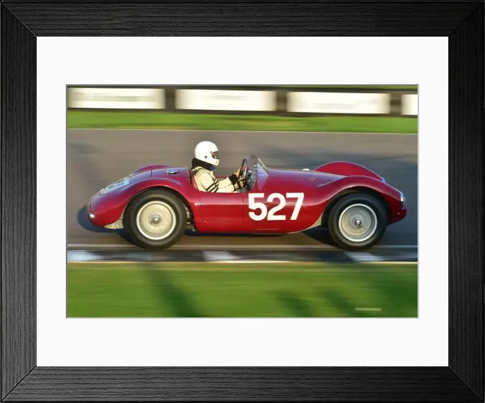 Framed Print : CM4 8818 Martin Sucari, Maserati A6GCS Framed Print : CM4 8818 Martin Sucari, Maserati A6GCS