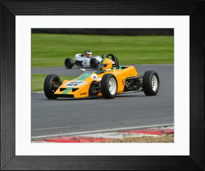 Framed Print : CJ5 6000 Dick Dixon, Lotus 61