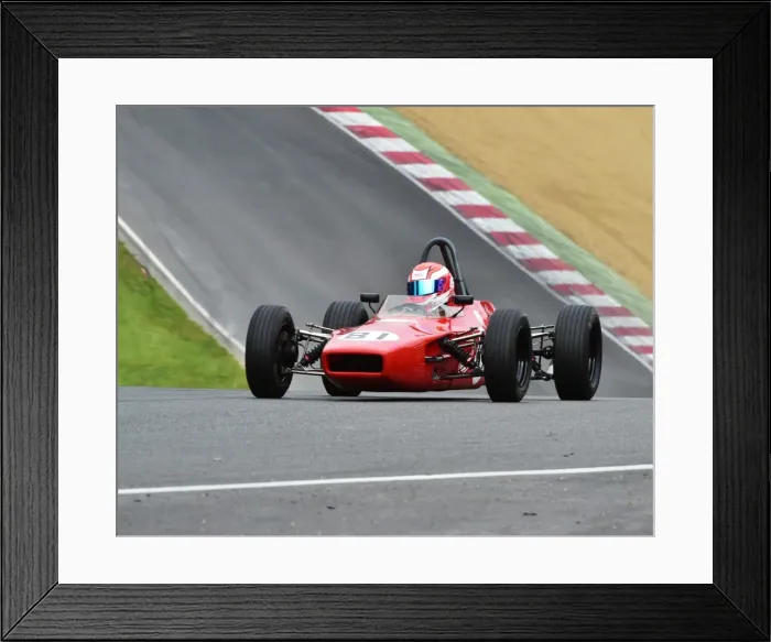 Framed Print : CM5 0682 James Lovett, Lola T200 Framed Print : CM5 0682 James Lovett, Lola T200