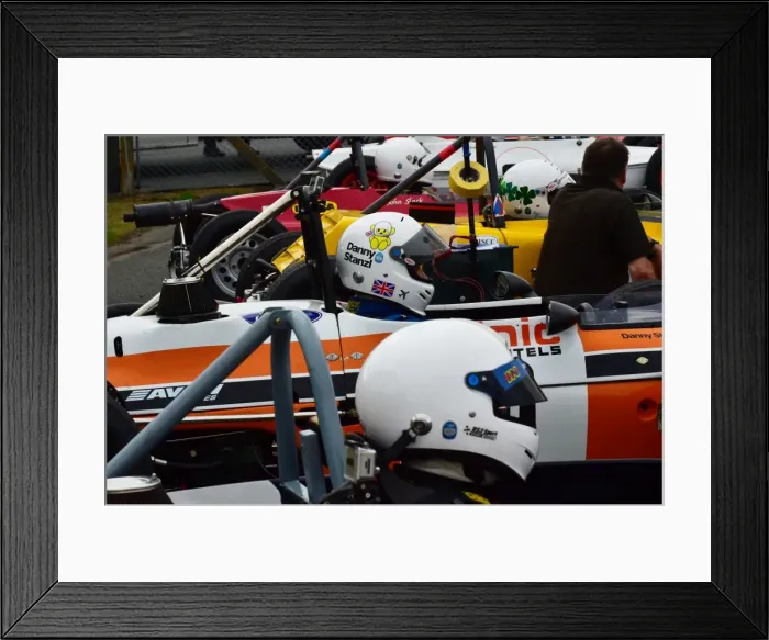 Framed Print : CM5 1447 Danny Stanzl, Elden Mk8, waiting for the off Framed Print : CM5 1447 Danny Stanzl, Elden Mk8, waiting for the off