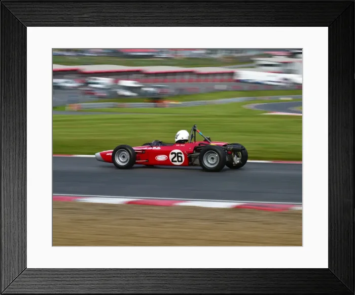 Framed Print : CM5 2583 John Slack, Lola T200 Framed Print : CM5 2583 John Slack, Lola T200