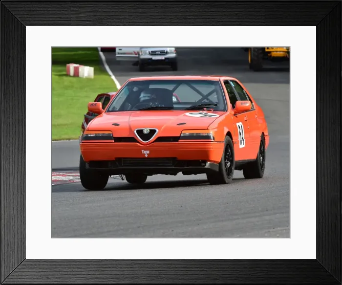 Framed Print : CM5 2487 Ron Davidson, Alfa Romeo 164 Framed Print : CM5 2487 Ron Davidson, Alfa Romeo 164