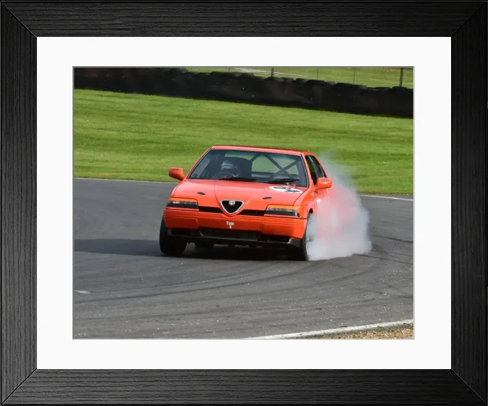 Framed Print : CM5 2512 Ron Davidson, Alfa Romeo 164 Framed Print : CM5 2512 Ron Davidson, Alfa Romeo 164