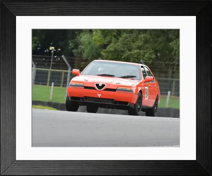Framed Print : CM5 3018 Ron Davidson, Alfa Romeo 164 Framed Print : CM5 3018 Ron Davidson, Alfa Romeo 164