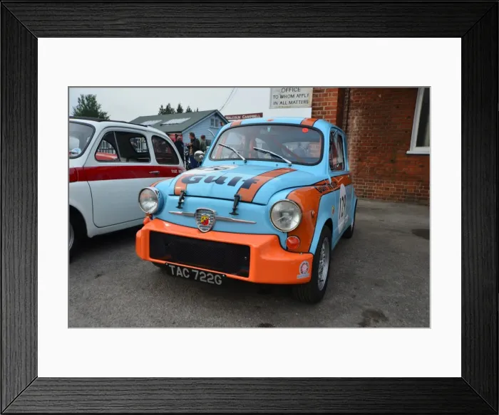 Framed Print : CJ5 6470 Peter Ramella, Abarth 1000 TC, TAC 722 G Framed Print : CJ5 6470 Peter Ramella, Abarth 1000 TC, TAC 722 G