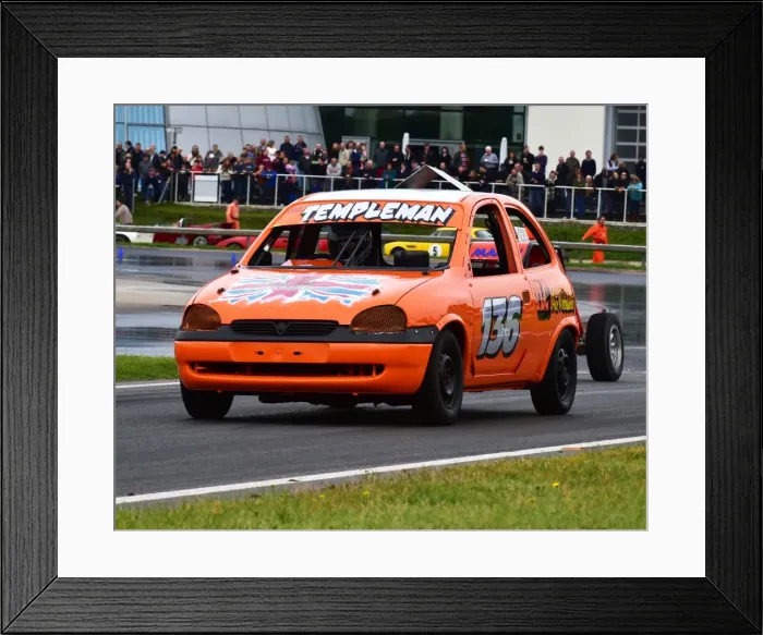 Framed Print : CM5 3103 Alex Templeman, Vauxhall Oval racer Framed Print : CM5 3103 Alex Templeman, Vauxhall Oval racer