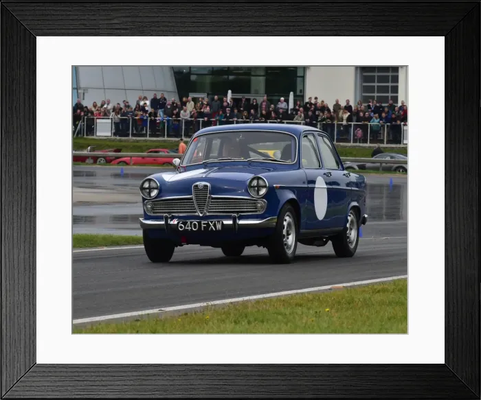 Framed Print : CM5 3115 Peter Collins, Alfa Romeo Giulietta, 640 FXW
