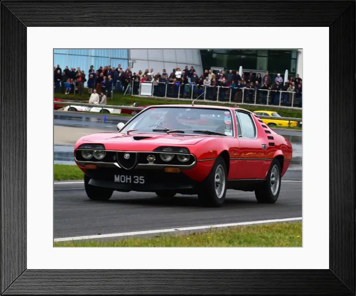 Framed Print : CM5 3124 Alfa Romeo Montreal, MOH 35 Framed Print : CM5 3124 Alfa Romeo Montreal, MOH 35