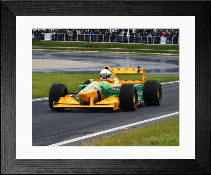 Framed Print : CM5 3234 Steve Ottavianelli, Benetton B193 Framed Print : CM5 3234 Steve Ottavianelli, Benetton B193