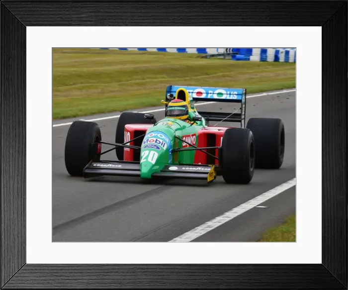 Framed Print : CM5 3320 John Reaks, Benetton B190 Framed Print : CM5 3320 John Reaks, Benetton B190
