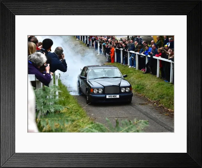 Framed Print : CM5 3444 Bentley Turbo R, H 19 MBE Framed Print : CM5 3444 Bentley Turbo R, H 19 MBE