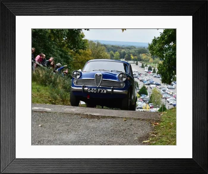 Framed Print : CM5 3456 Peter Collins, Alfa Romeo Giulietta, 640 FXW