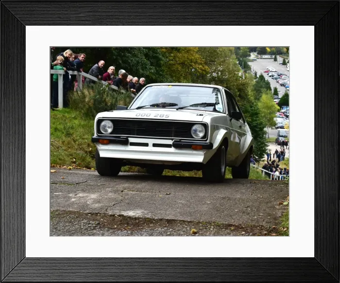 Framed Print : CM5 3470 John Leane, Ford Escort Mk 2, Group 4 rally car, 000 285 Framed Print : CM5 3470 John Leane, Ford Escort Mk 2, Group 4 rally car, 000 285