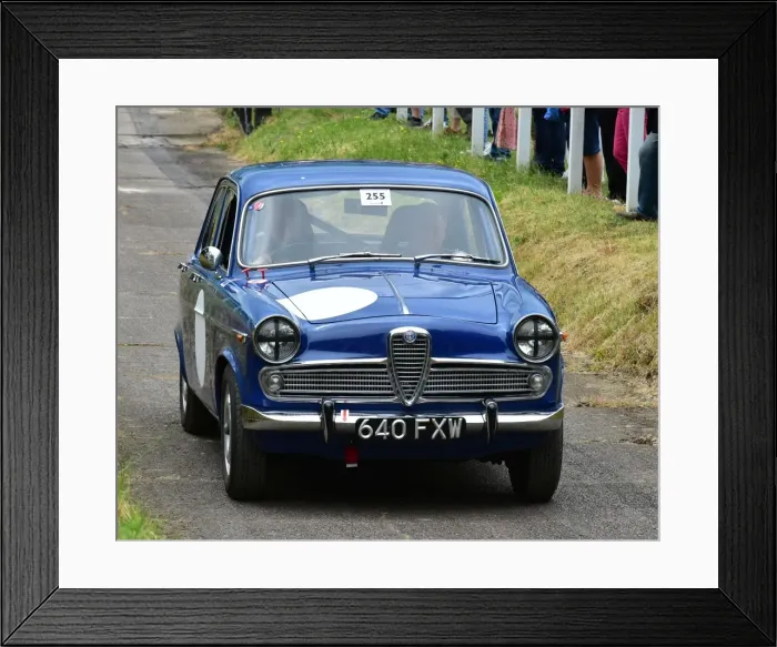 Framed Print : CM3 0974 Peter Collins, Alfa Romeo Giulietta, 640 FXW Framed Print : CM3 0974 Peter Collins, Alfa Romeo Giulietta, 640 FXW