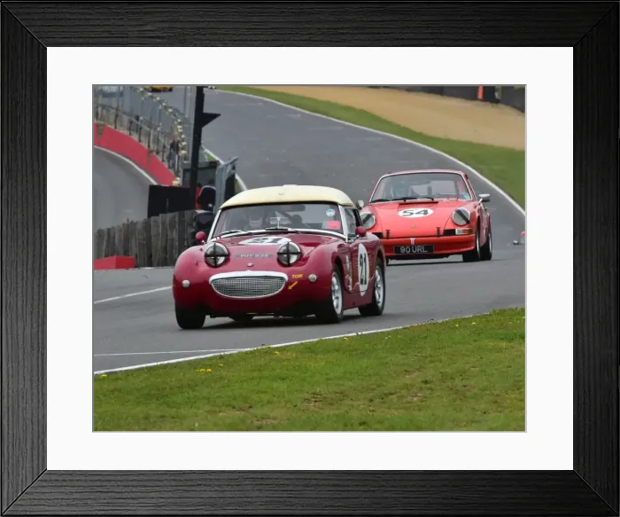 Framed Print : CM5 0984 Peter Chappell, Austin Healey Sprite Mk1, VUY 635 Framed Print : CM5 0984 Peter Chappell, Austin Healey Sprite Mk1, VUY 635