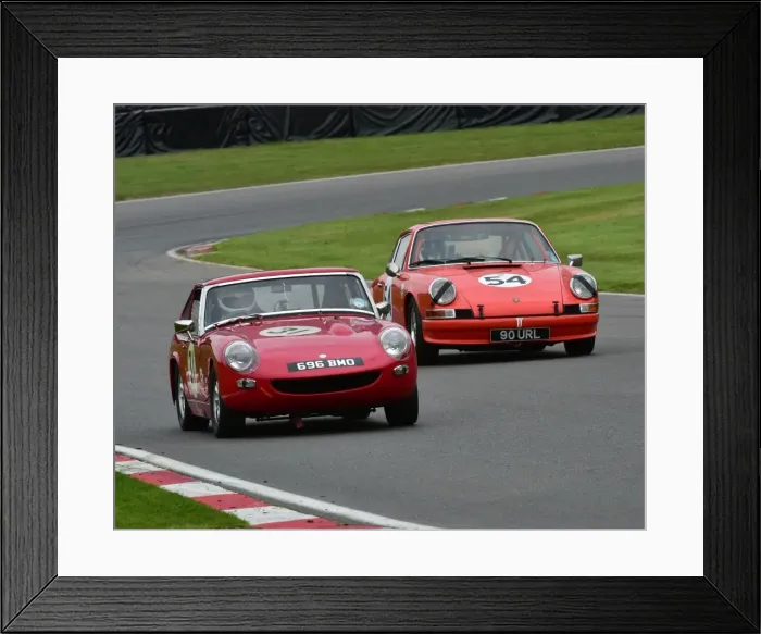 Framed Print : CM5 1753 Ian Burford, MG Lenham Le Mans, 696 BMO, Jason Williams, Porsche 911E, 90 URL Framed Print : CM5 1753 Ian Burford, MG Lenham Le Mans, 696 BMO, Jason Williams, Porsche 911E, 90 URL