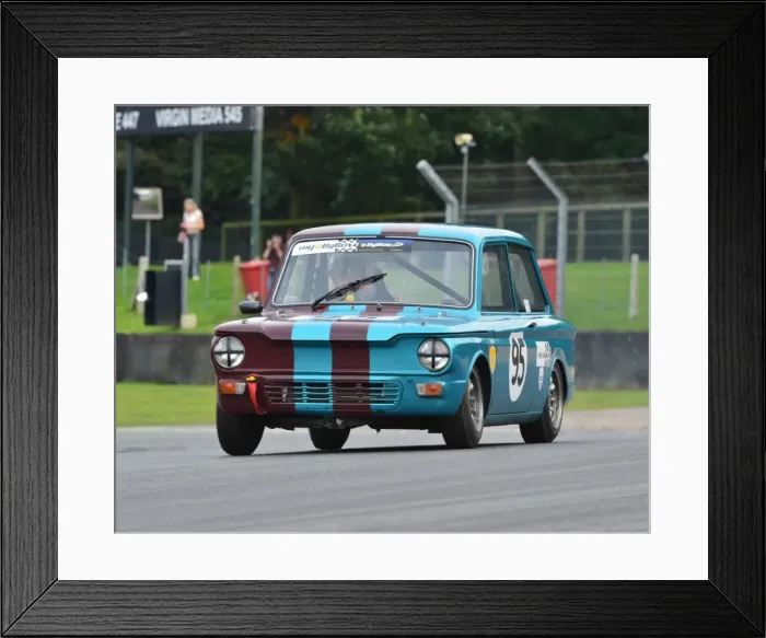 Framed Print : CJ5 6092 Shaun Hazelwood, Hillman Imp Framed Print : CJ5 6092 Shaun Hazelwood, Hillman Imp