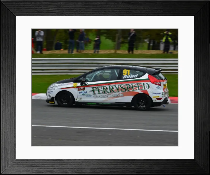 Framed Print : CJ5 6588 Simon Roud, Ford Fiesta Zetec S Framed Print : CJ5 6588 Simon Roud, Ford Fiesta Zetec S
