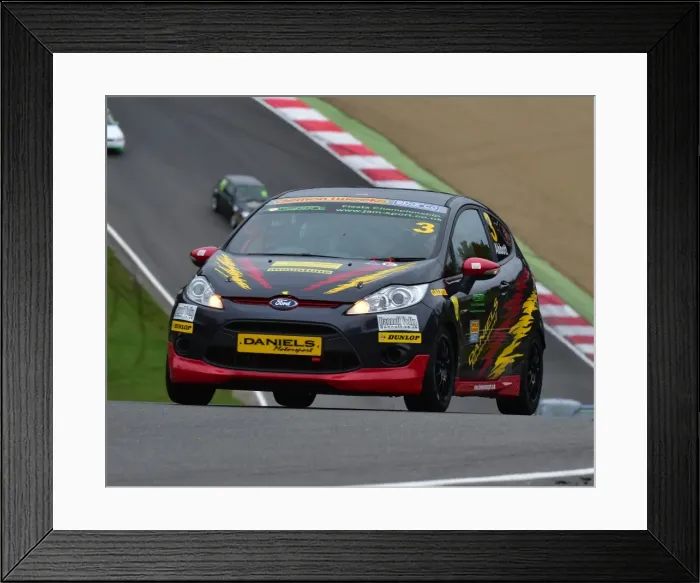 Framed Print : CM5 5244 David Abbott, Ford Fiesta Zetec S Framed Print : CM5 5244 David Abbott, Ford Fiesta Zetec S