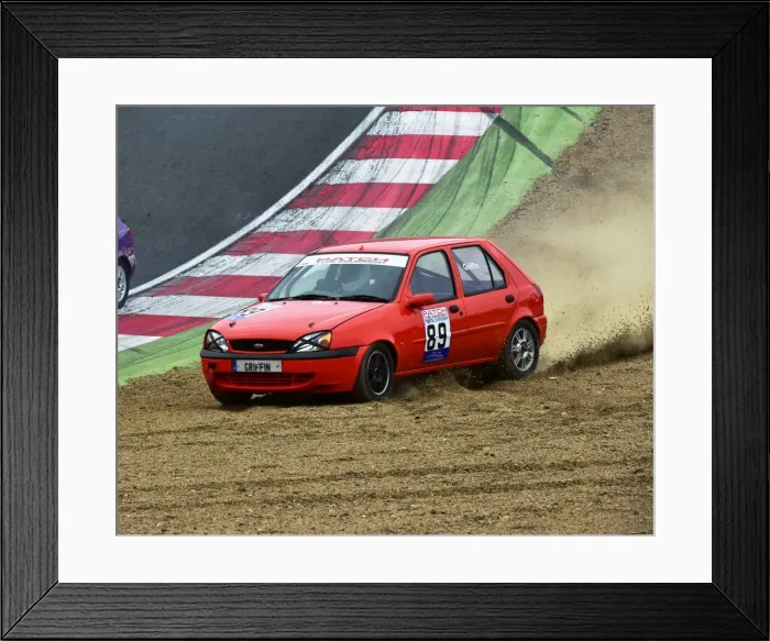 Framed Print : CM5 5612 Darren Griffin, Ford Fiesta Framed Print : CM5 5612 Darren Griffin, Ford Fiesta