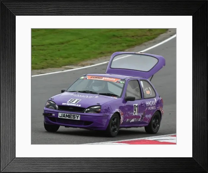 Framed Print : CM5 5731 Jamesy Hagan, Ford Fiesta Framed Print : CM5 5731 Jamesy Hagan, Ford Fiesta