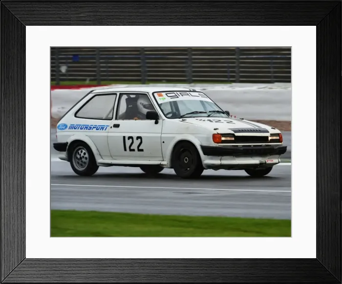 Framed Print : CM5 6667 Sophie Austen-Byrne, Ford Fiesta XR2 Framed Print : CM5 6667 Sophie Austen-Byrne, Ford Fiesta XR2