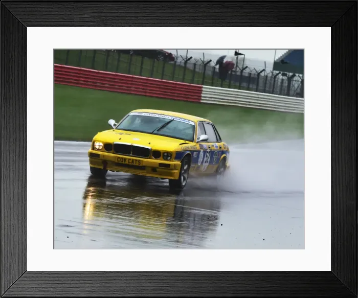 Framed Print : CM5 7040 Gail Hill, Jaguar XJ40 Framed Print : CM5 7040 Gail Hill, Jaguar XJ40