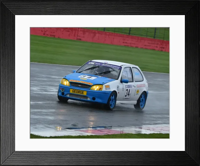 Framed Print : CM5 7114 Helen Allen, Ford Fiesta Zetec S Framed Print : CM5 7114 Helen Allen, Ford Fiesta Zetec S