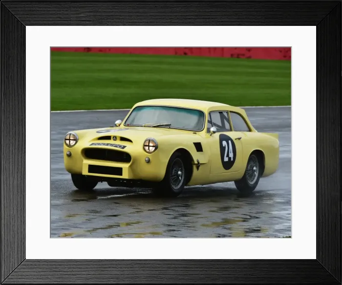 Framed Print : CM5 7154 Celia Stevens, Warwick GT350, 200 CPO