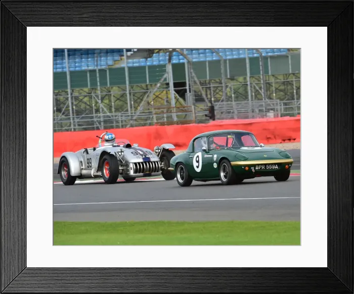 Framed Print : CM5 4243 Roger Waite, Lotus Elan S1, Chris Keen, Kurtis 500S Framed Print : CM5 4243 Roger Waite, Lotus Elan S1, Chris Keen, Kurtis 500S