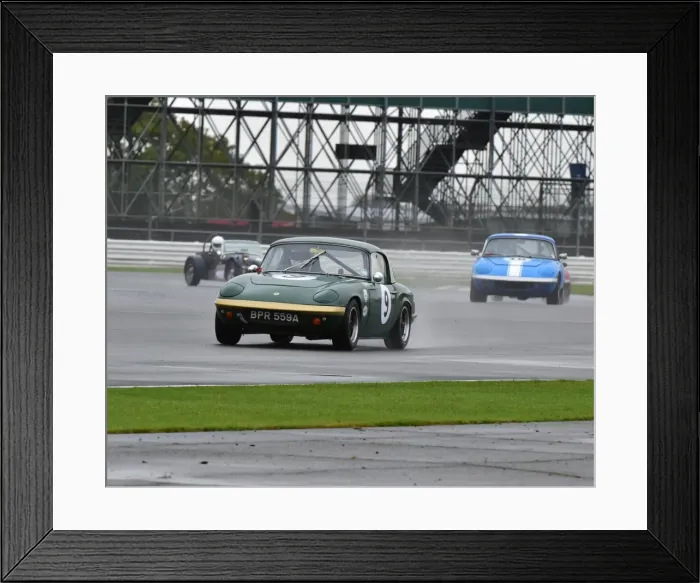 Framed Print : CM5 3551 Roger Waite, Lotus Elan S1, BPR 559 A Framed Print : CM5 3551 Roger Waite, Lotus Elan S1, BPR 559 A