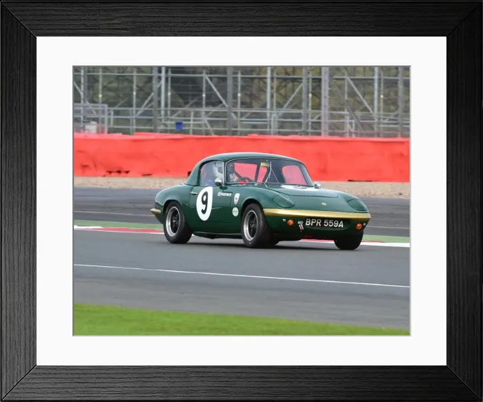 Framed Print : CM5 4293 Roger Waite, Lotus Elan S1, BPR 559 A Framed Print : CM5 4293 Roger Waite, Lotus Elan S1, BPR 559 A